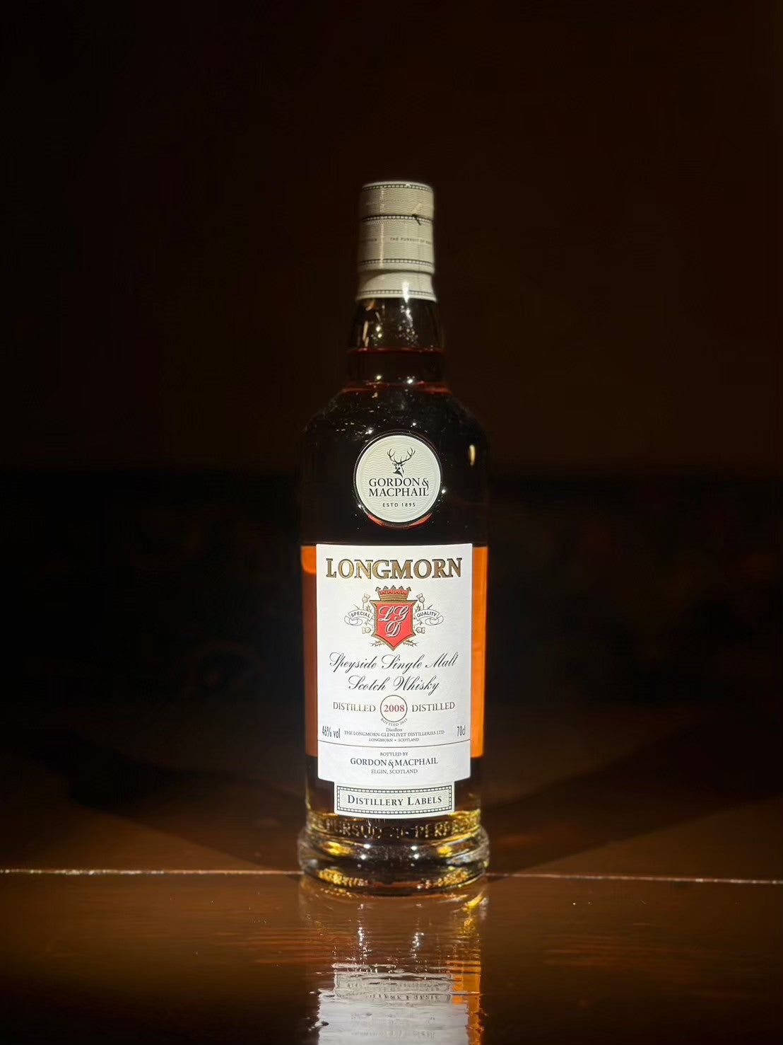 ロングモーン ゴードン&マクファイル 2008 蒸溜所ラベル 46% 700ml