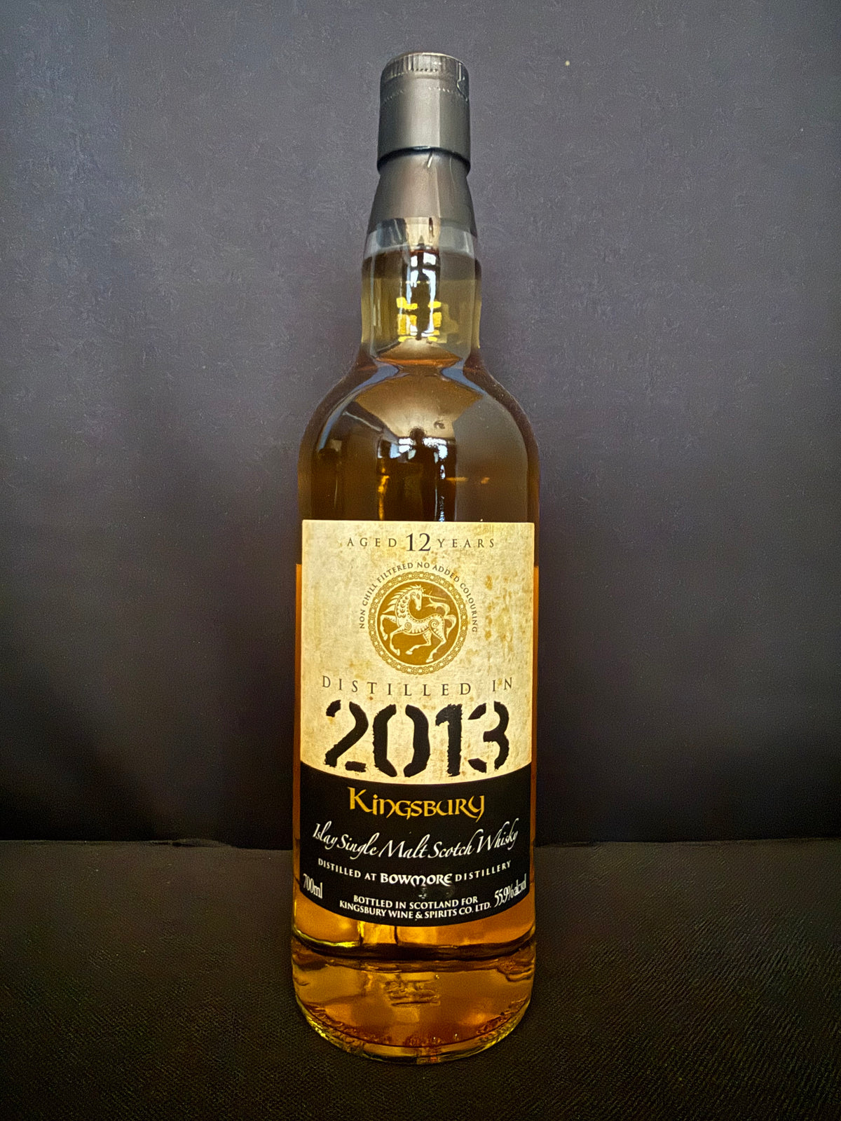 ボウモア 2013 12年 キングスバリーゴールド 700ml 55.9%