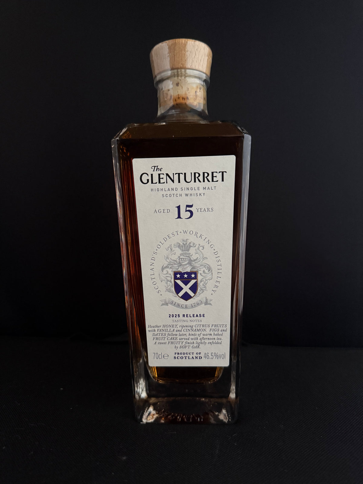 ザ・グレンタレット  15年 2025年リリース   700ml   46.5％