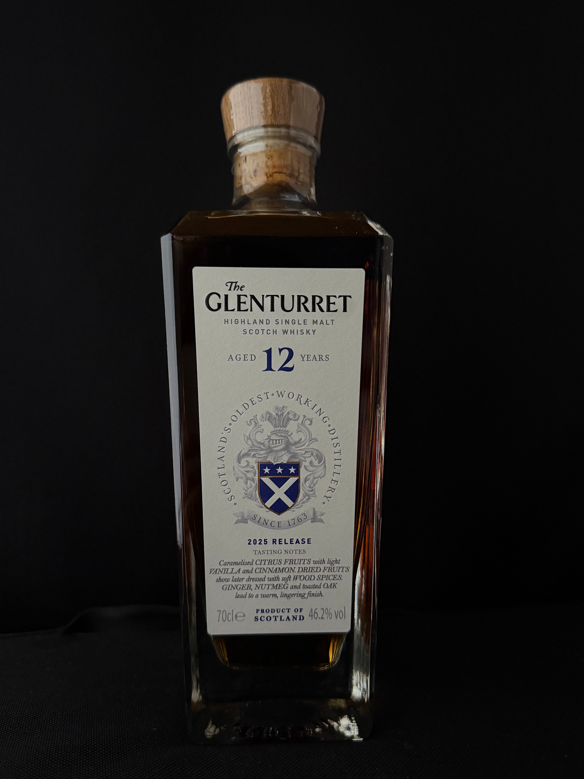 グレンタレット12年  2025リリース  700ml  46.2％