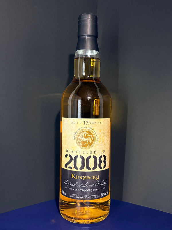 ボウモア 2008 17年 キングスバリーゴールド  700ml  54.7％
