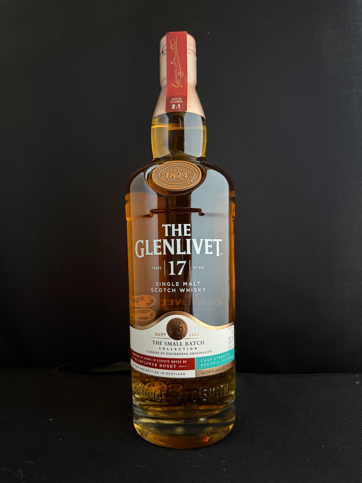ザ・グレンリベットスモールバッチコレクション  17年  700ml  55.3%　700ｍｌ